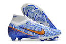 Chuteira Nike Air Zoom Mercurial Superfly IX Elite Campo - Azul
