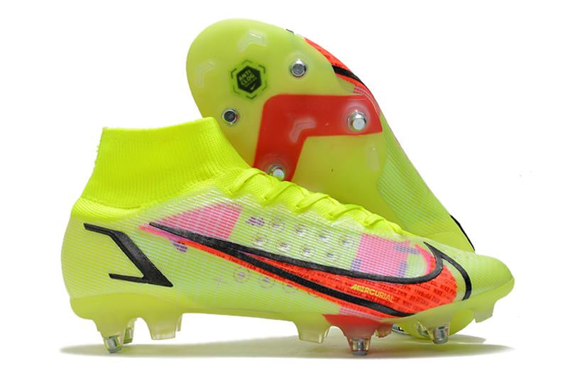 Chuteira Nike Mercurial Superfly 8 Elite SG Campo - Verde