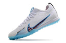 Chuteira Nike Air Zoom Mercurial Vapor XV Pro Society - Branco e Azul